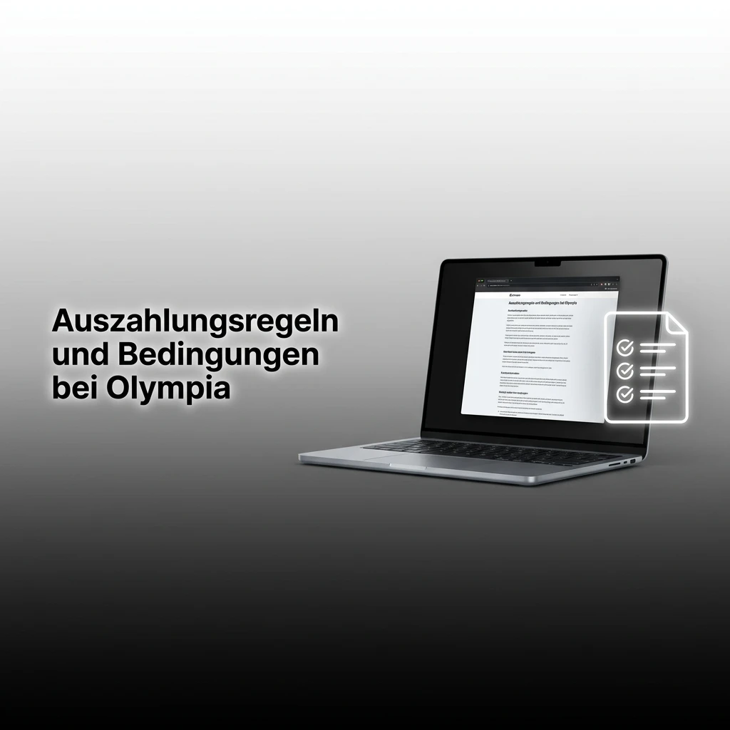 Auszahlungsregeln und Bedingungen bei Olympia