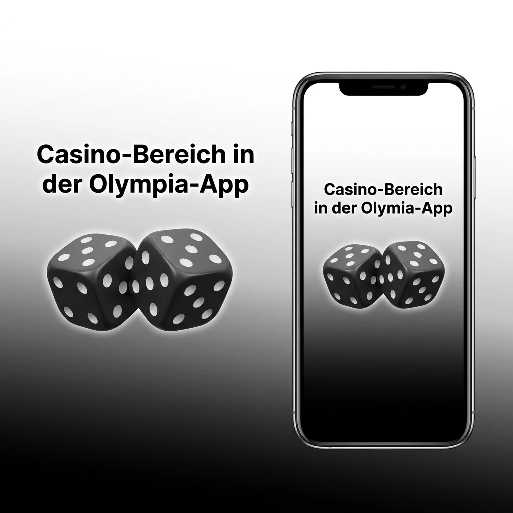 Casino-Bereich in der Olympia-App