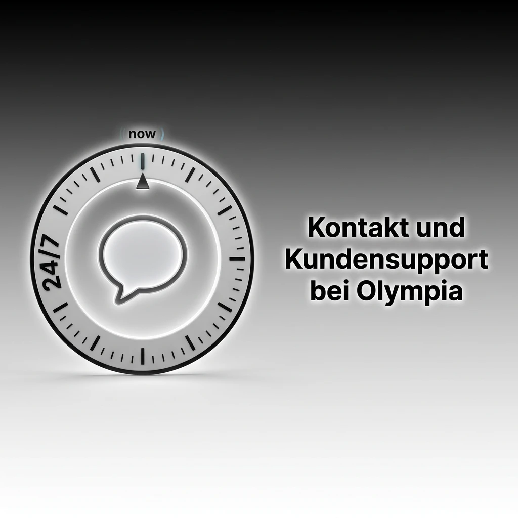 Kontakt und Kundensupport bei Olympia