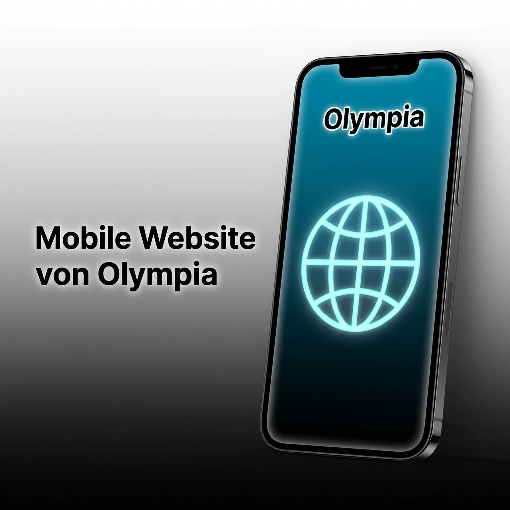 Mobile Website von Olympia