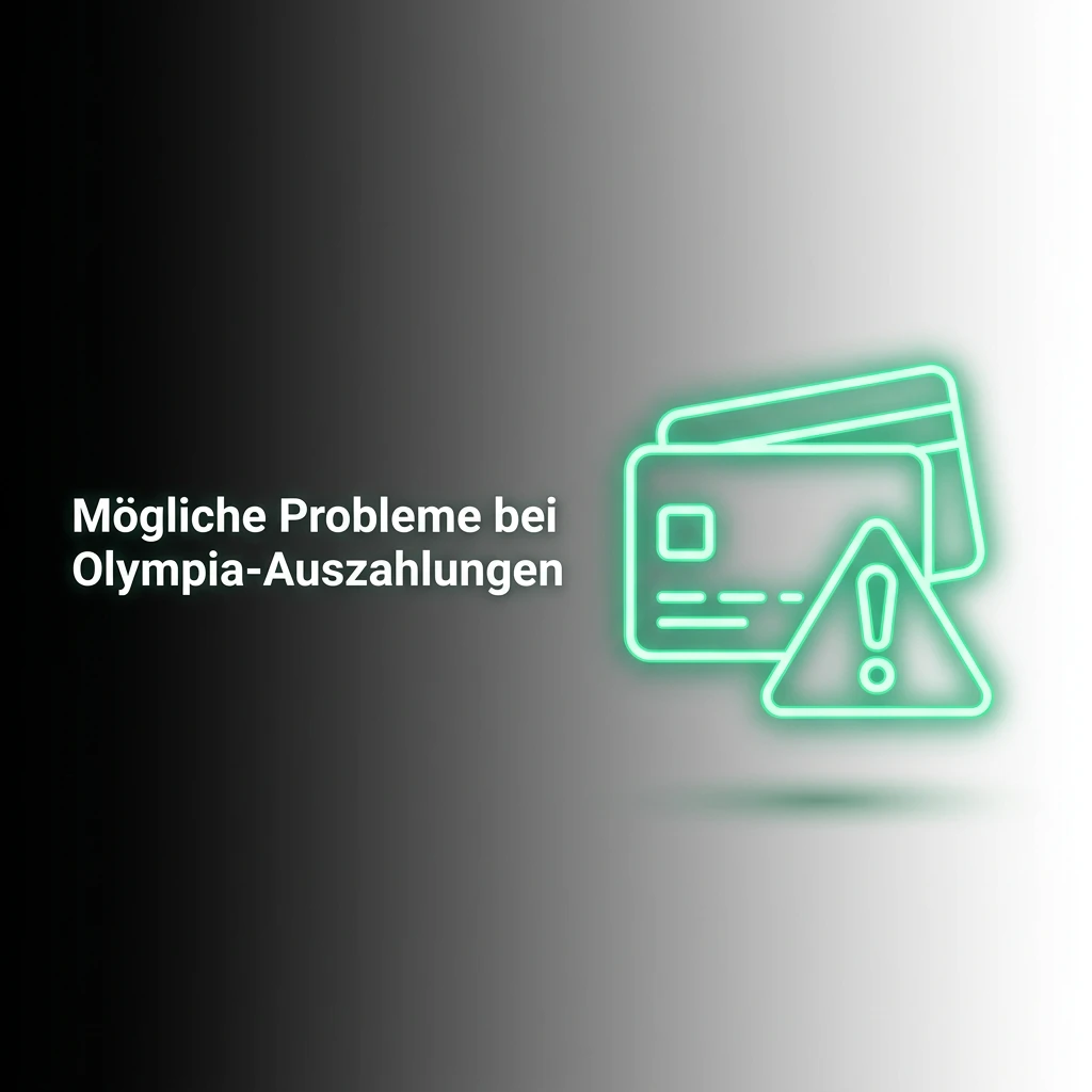Mögliche Probleme bei Olympia-Auszahlungen