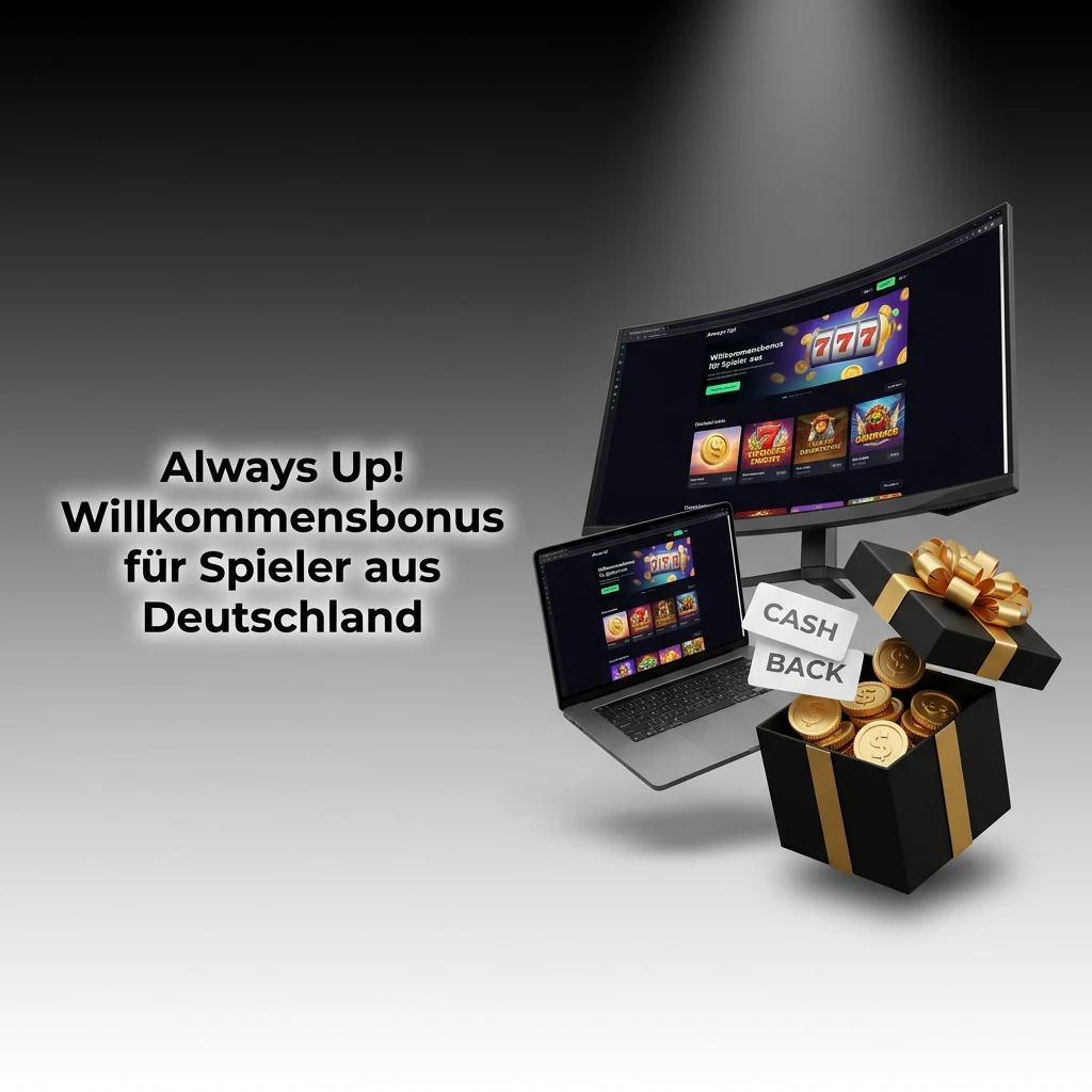 Always Up! Willkommensbonus für Spieler aus Deutschland