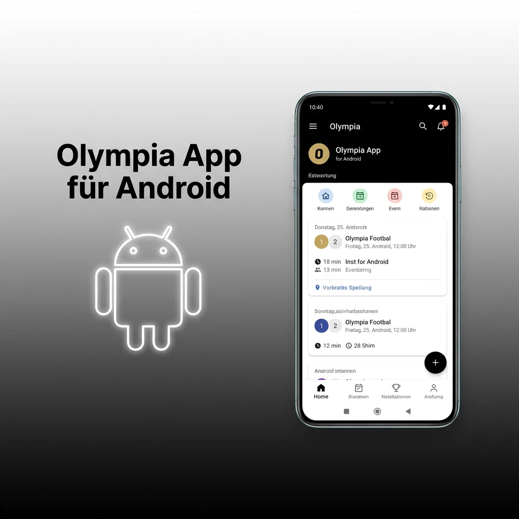 Olympia App für Android