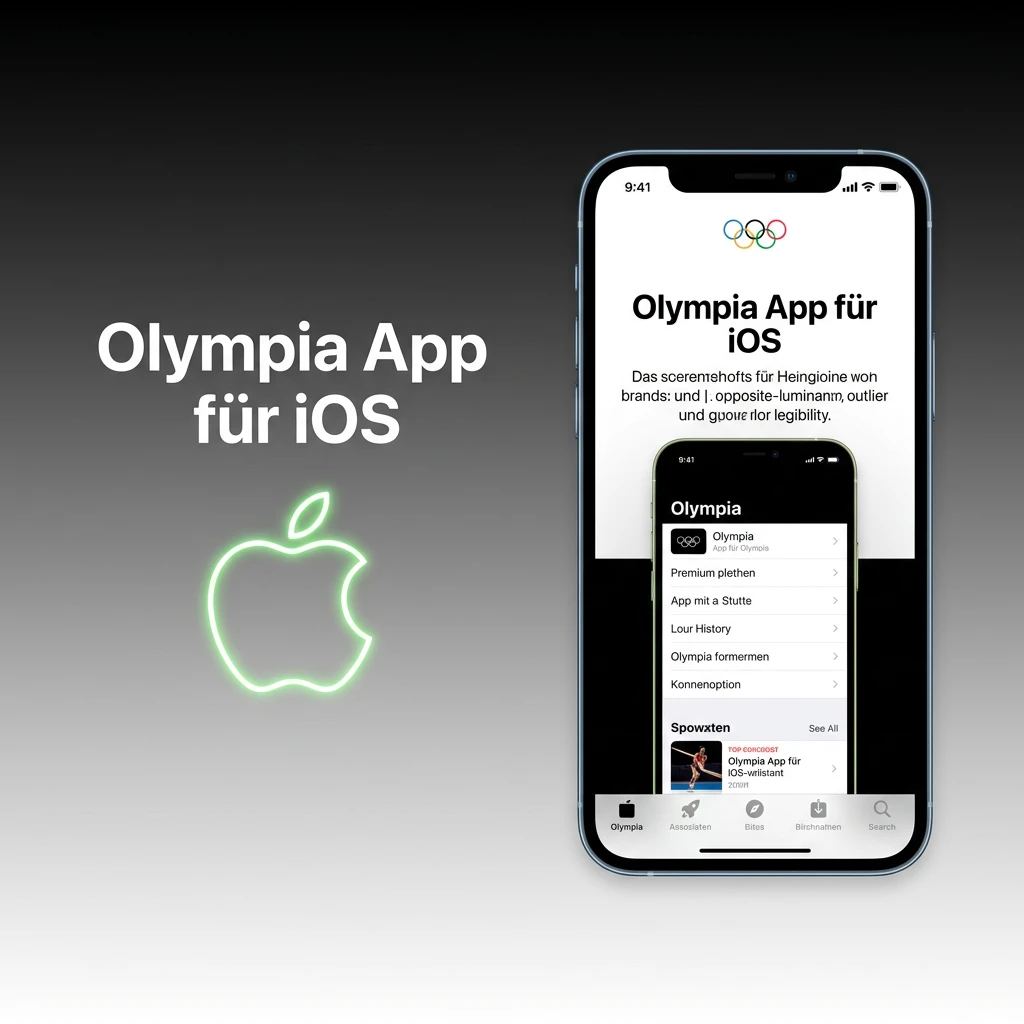 Olympia App für iOS