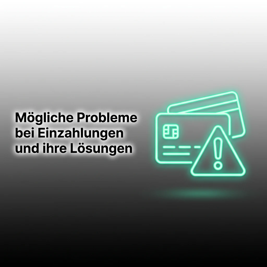 Mögliche Probleme bei Einzahlungen und ihre Lösungen