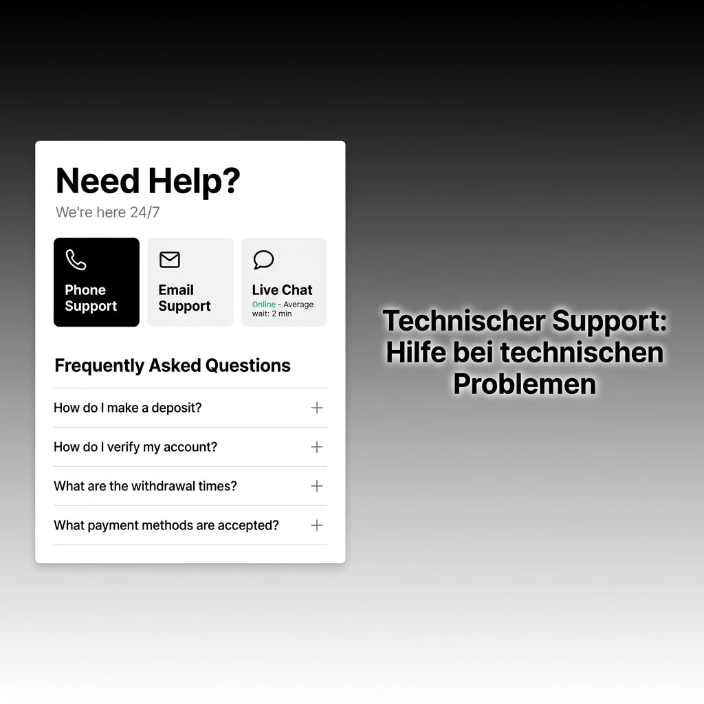 Technischer Support: Hilfe bei technischen Problemen
