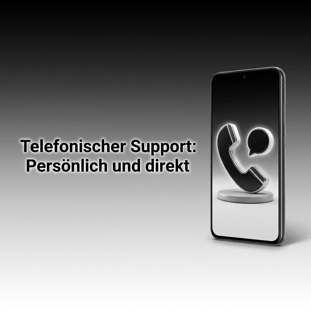 Telefonischer Support: Persönlich und direkt