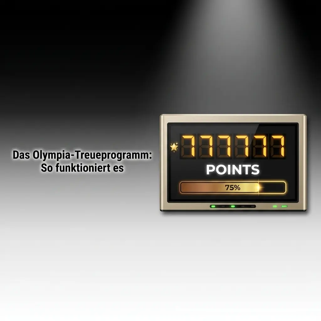 Olympia Treueprogramm Stufensystem – Bronze bis VIP mit Punkten, Cashback und exklusiven Vorteilen