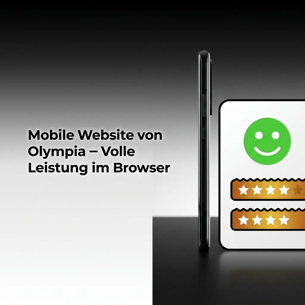 Olympia mobile Website auf Smartphone – Browser-Zugang ohne App für Sportwetten und Casino