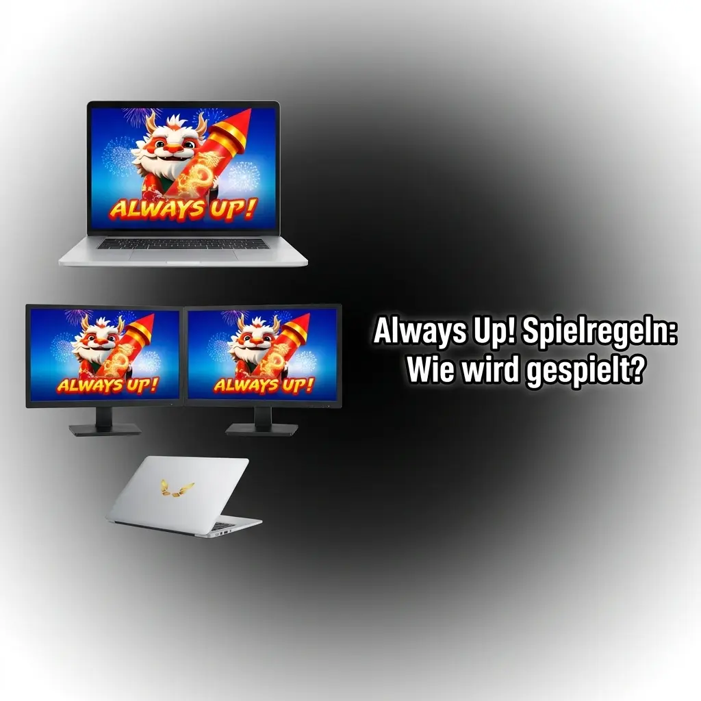 Always Up! Crash-Spiel: Steigender Multiplikator, rechtzeitig auszahlen, Einsatz 0,10€–600€