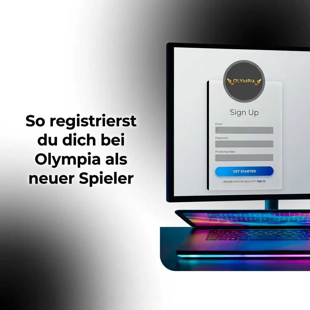 Schritt-für-Schritt Registrierung bei Olympia Casino als neuer Spieler in wenigen Minuten