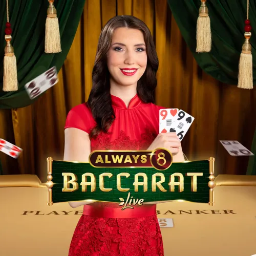 Setze auf deinen Favoriten bei Live Baccarat im Olympia Casino.