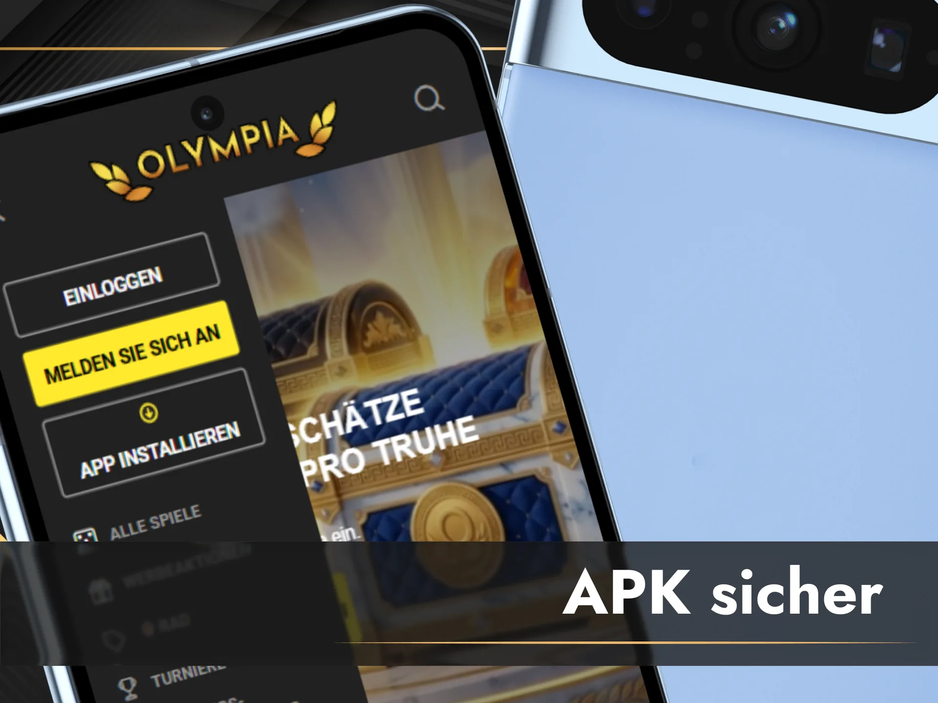 Erfahre alles über die Sicherheit und Virenfreiheit der Olympia App.
