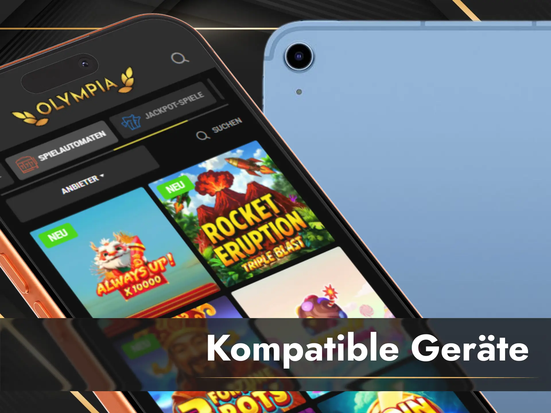 Informiere dich über unterstützte Apple Geräte für die Olympia App.