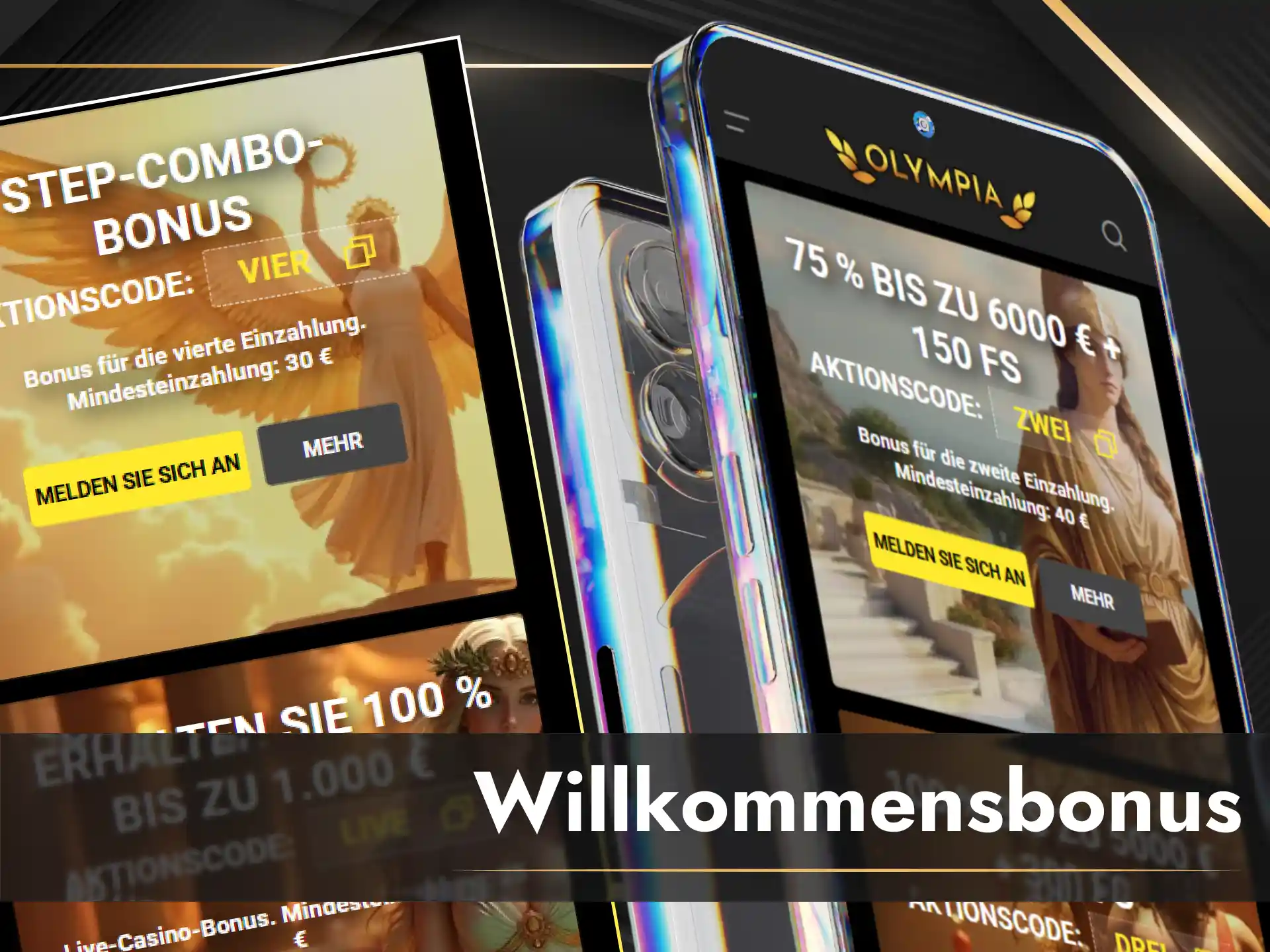 Sichere dir den exklusiven Willkommensbonus in der neuen Olympia App.