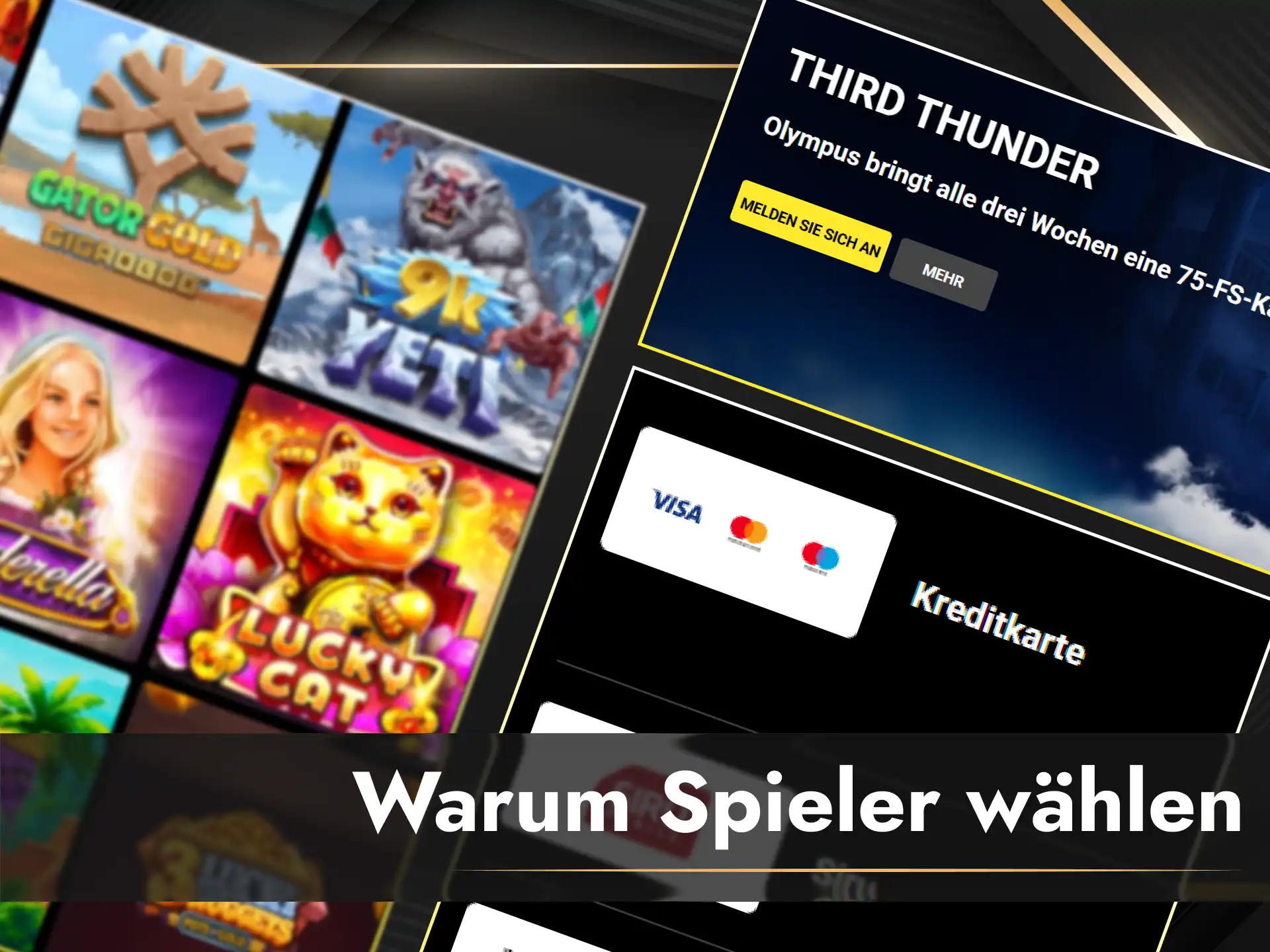 Erfahre alle Vorteile und wähle Olympia für deine Wetten online.