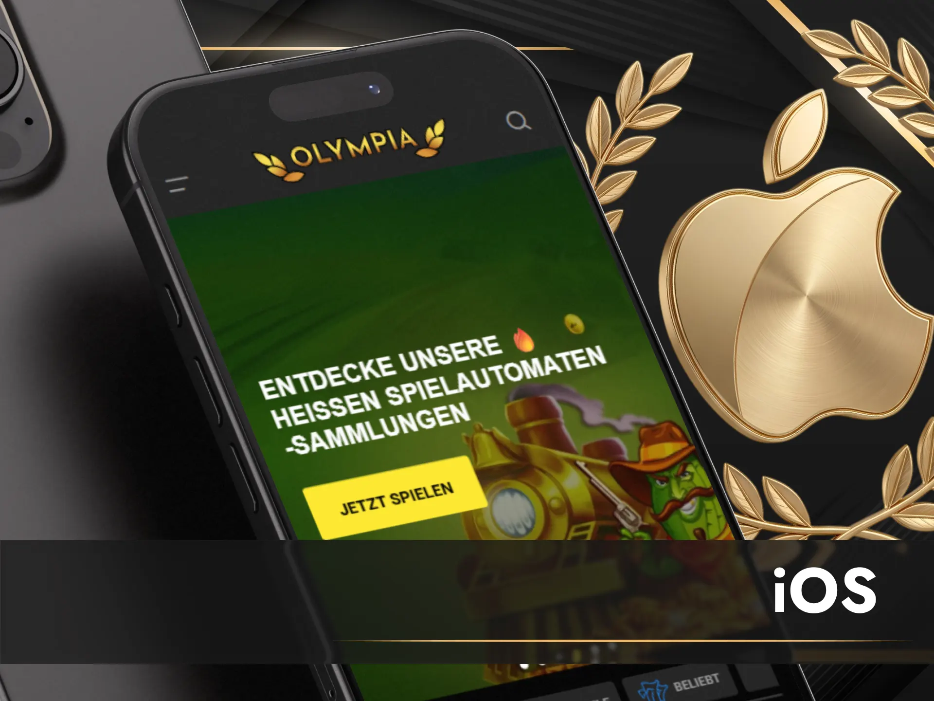 Installation und Funktionen der Olympia App für iPhone und iPad in Deutschland.